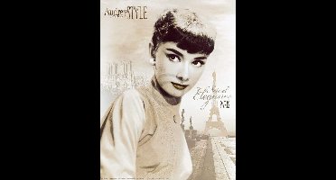 Kunstdruk Tashimoto - Natural Elegance - Paris 60x80cm