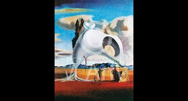 Kunstdruk Salvador Dali - Vestiges ataviques 60x80cm