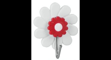 Metaltex Ophanghaak Bloemen 4,2 Cm Rvs 2 Stuks