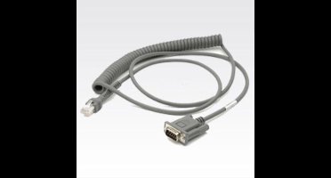 Zebra connection cable, RS-232, Nixdorf | CBA-R09-C09ZAR