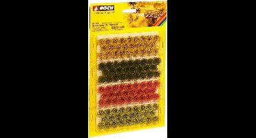 NOCH 0007011 Graspollen Rood, Geel, Lichtgroen, Donkergroen