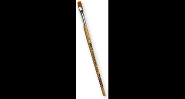 Schminkpenseel Comedia plat maat 8