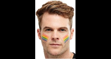 Smiffys - Rainbow Greasepaint Stick Schmink - Regenboog