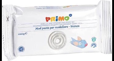 Primo Boetseerklei 1000 Gram Junior Wit