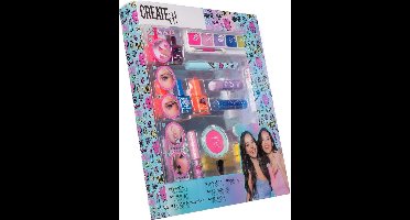 Create It! Make-upset Neon Glitter Meisjes 17-delig