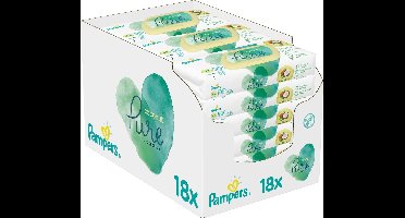 Pampers Pure Coconut Billendoekjes - 756 doekjes