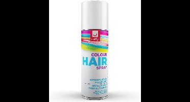 Smiffys - Hair Colour Haarlak - Wit