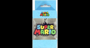 Nintendo Super Mario Sleutelhanger Logo 3D Multicolours