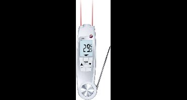 testo 104-IR Insteekthermometer (HACCP) Meetbereik temperatuur -50 tot 250 °C Sensortype NTC Conform HACCP, Contactloze
