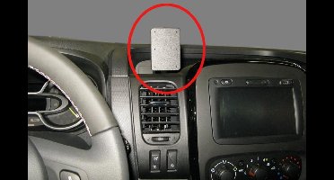 Brodit ProClip houder geschikt voor Fiat Talento II - Nissan NV300 - Renault Trafic 2016 - Opel Vivaro 2015-2019 Center mount