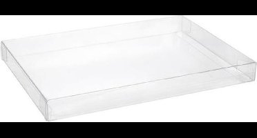 Plastic Doosjes 18,7x2,5x26,8cm Kristalhelder (25 stuks)