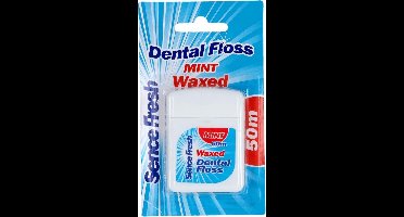 Sencefresh Dental Floss Mint Waxed 50 mtr.