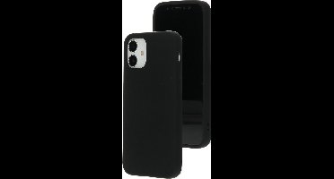 Mobiparts hoesje geschikt voor de Apple iPhone 12 Mini - Siliconen - Zwart