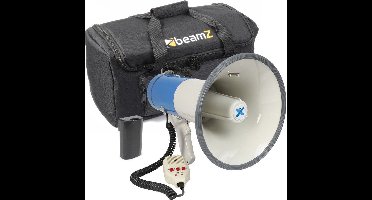Vonyx MEG060 megafoon met sirene - Inclusief tas en oplaadbare accu - 60W