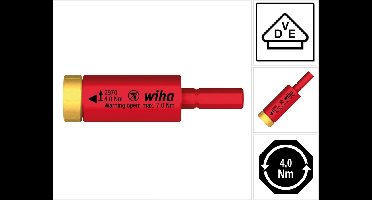 Wiha 41345 Draaimomentadapter