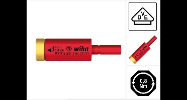 Wiha 41341 Draaimomentadapter