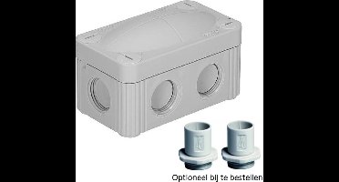 10 stuks mini Wiska lasdoos grijs voor M20 wartels