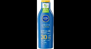 NIVEA Sun Protect & Hydrate Zonnemelk SPF 30 - 6 x 200 ml - Voordeelverpakking