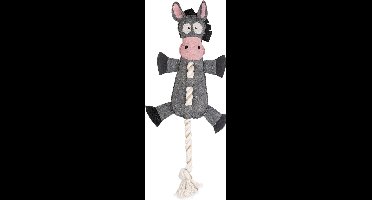 Duvoplus - Speelgoed Voor Dieren - Hond - Farm Friends Donald Donkey 49cm - 1st