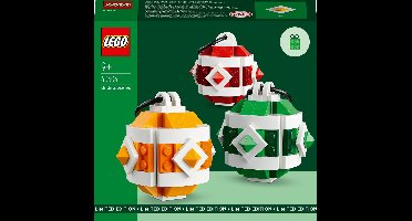 LEGO Kerst Limited Edition 40604 - Kerstballen