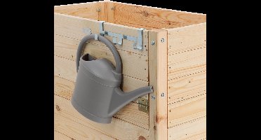 Esschert Design gieter halfrond grijs 2,3 liter
