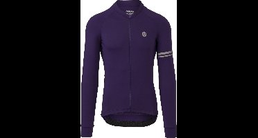 AGU Solid Fietsshirt Lange Mouwen Performance Heren - Paars - M