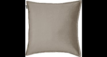 HOOMstyle Kiki Kussen - Sierkussen Vierkant - Fluweel - 45x45cm - Taupe