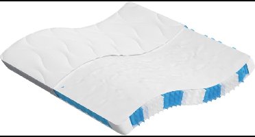 vidaXL - Pocketveringmatras - middelhard - 200x200 - cm