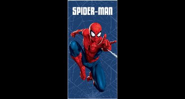 SpiderMan Strandlaken, Web - 70 x 140 cm - Katoen