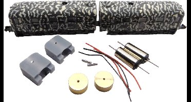 micromotor NR011F motor ombouwset voor Roco V 188, BR 288 (2 motor)