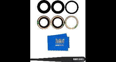 MMOBIEL Camera Lens voor iPhone 15 Pro Max - Back Camera Glas Lens - Incl. pincet en doekje