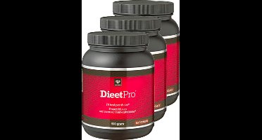 Dieet Pro | Chocolade | 3 stuks | 3 x 500 g