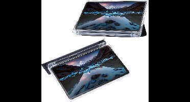 Geschikt Voor Samsung Galaxy Tab A9 Plus Hoes - A9 Plus Variant Case - 11 Inch A9 Plus Hoesje - Folio Case Cover - Shockproof - Met Autowake - Met Standaard - Hoesje Met Pencil Houder - Dun - Blauw