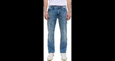 Mustang Heren Jeans Broeken TRAMPER STRAIGHT regular/straight Fit Blauw 40W / 30L Volwassenen