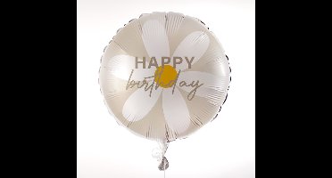 Ginger Ray - Folieballon happy birthday Daisy's - 45 cm