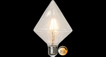 Diamant Lamp - E27 - 3.2W - Extra Warm Wit - 2700K - Dimbaar - Filament - Helder