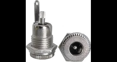 DC POWER JACK 2.1MM PANEL MOUNT ROUND DC-099