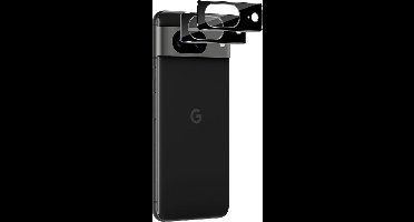 Camera Protector voor Google Pixel 8 - 2 stuks van glas Zwart glazen