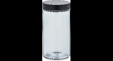 Voorraadpot, 1.7 L, Glas/RVS, Donker Grijs - Kela | Bera