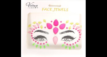 Steentjes - Face en Body Jewels Glow In The Dark - Nr. 33