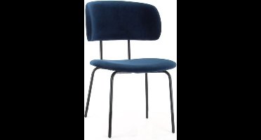 Workliving Eetkamerstoel Bo RS - Velvet Earth Indigo