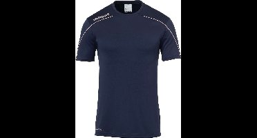 Uhlsport Stream 22 Shirt Korte Mouw Heren - Marine / Wit | Maat: 3XL