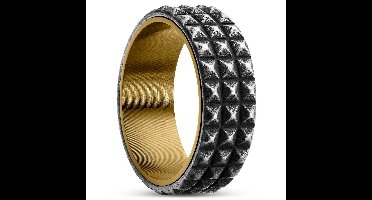 Pearce Pyramis Vintage en Goudkleurige Ring