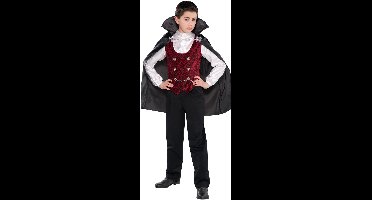 Amscan Vampierkostuum Junior Polyamide/ Katoen Zwart/rood