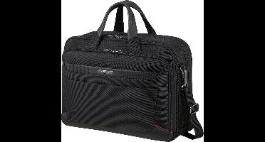 Samsonite Laptopschoudertas - Pro-Dlx 6 Bailhandle 17.3inch Uitbreidbaar 24/31 l - Black