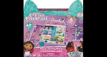 Spin Master Games Gabby's Poppenhuis Bordspel - Met 4 kattenoorhoofdbanden