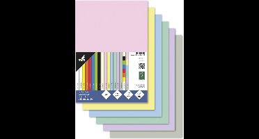 Kangaro papier - A4 - 120 grams - pastel assorti - 100 vel - K-0043P415