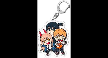 Chainsaw Man - Power - Blood Devil - Aki Hayakawa - Denji - Pochita - Sleutelhanger/Keychain - Anime Merchandise - Figure - Manga