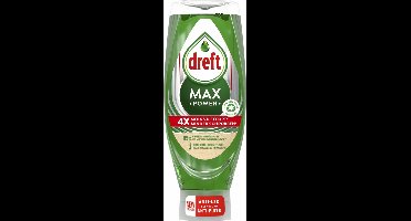 8x Dreft Max Power Afwasmiddel Original 640 ml