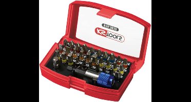 KS TOOLS Torsie bit set - kleur gecodeerd - 32 stuks - 918.3030